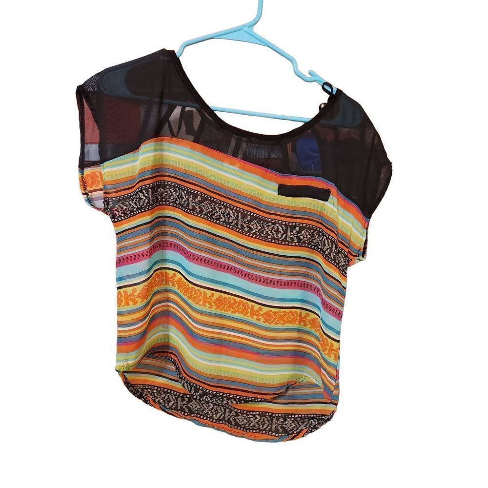 Cleo S colorful blouse